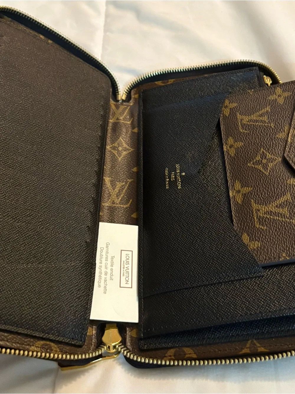 Louis Vuitton Monogram Macassar Daily Organizer